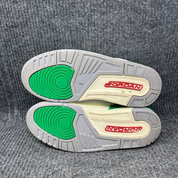 Nike Air Jordan 3 Retro Lucky Green White Shoes Women’s Size 8.5 CK9246-136 - Picture 6 of 8